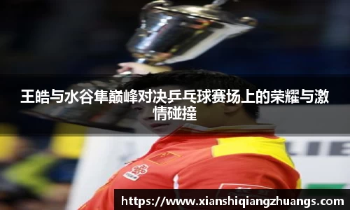王皓与水谷隼巅峰对决乒乓球赛场上的荣耀与激情碰撞
